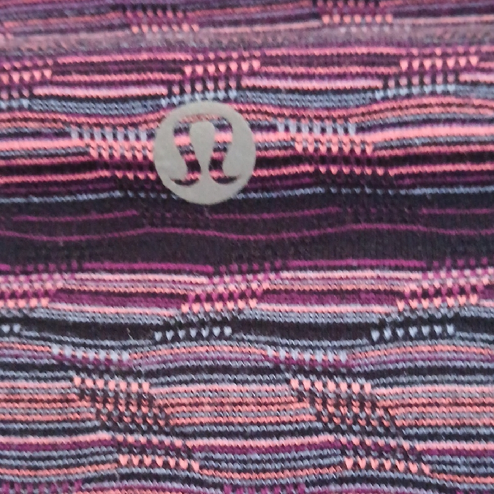 Lululemon Athletica Vibrant Purple and Pink Leggings Size‎ XS - Picture 2 of 3